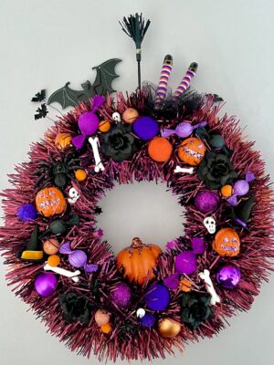 Halloween krans Ø 33 cm.