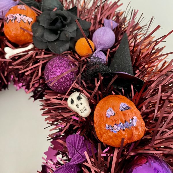 Halloween krans Ø 33 cm. - Image 4