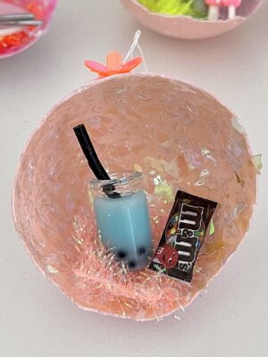 Påskeophæng af æggeskaller