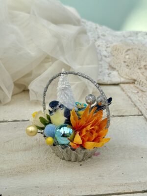 Julekurv af gammel kageform