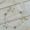 Krans med blomster