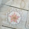 Rosette af gammel flakon, stor