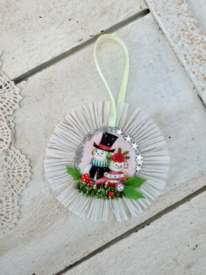 Rosette vintage stil