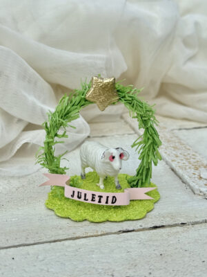 Julefår i vintagestil