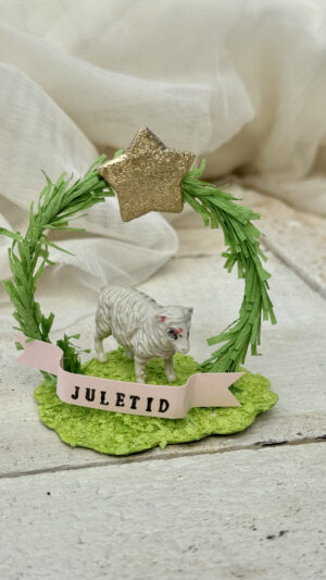 Julefår i vintagestil