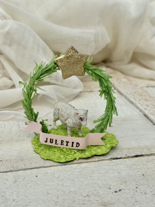 Julefår i vintagestil