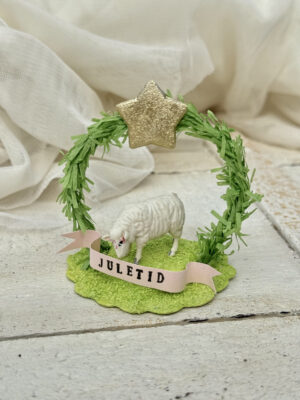 Julefår i vintagestil