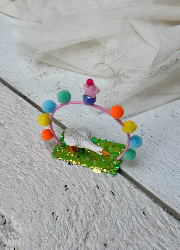 Ophæng Pompon med Gås - Image 2