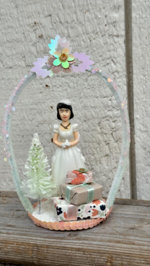 Eventyrlig juledekoration Snehvide